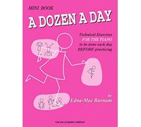 A Dozen a Day Mini Book. Solo de Piano.