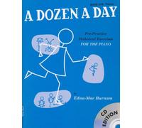 Edna-Mae Burnam – A Dozen a Day: Primary Bk. 1 – Livre + CD