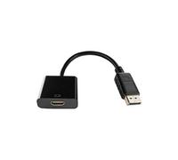 Gembird câble vidéo adaptateur A-DPM-HDMIF-002 DisplayPort vers HDMI Type A 0,1 m Noir
