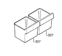 Bac à légumes d'origine Frigo, Réfrigérateur, Congélateur 2247630045, 2247630185 AEG Frigo, Réfrigérateur, Congélateur 2247630045, 2247630185 AEG