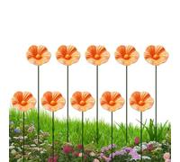 À Eau pour Abeilles - 10 Pièces en Céramique pour Bain D'abeilles avec Piquets, Ensemble D'hydratation pour Oiseaux Et Insectes De Jardin | Kit De Système De Soutien Aux Pollinisateurs Écolog