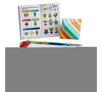 à Empiler de Construction Sensoriel | Ensemble de 15 Blocs à Empiler Pour les de 3 Ans et Plus, Garçons et Filles, pour l'Apprentissage des Compétences de