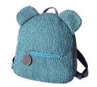 à en peluche, joli à livres en fourrure, Blue