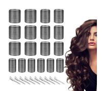 à enrouler, bigoudis avec,18 pièces sans chaleur | Outils de bouclage de cheveux sans chaleur, ensemble de rouleaux de bigoudis avec 10 épingles à cheveux pour