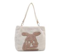 À Épaule En Peluche Mignon À Main Lapin Dames Grandes Capacités Caricatures Animaux De Datation Pour Animaux Pour Faire Du Shopping