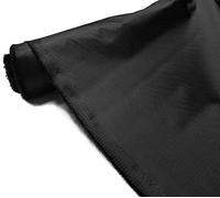 A-Express Ripstop Étanche Imperméable en tissu 3.8oz Tissu d'extérieur Matériel Cerf-volant Camp Tente Housse de coussin - 5x Mètres (500cm x 150cm) Noir