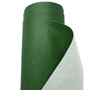 A-Express Simili Cuir à Grain Imitation Cuir Tissu Texturé Vinyle Tissu en cuir Matière Vendu au mètre - Forêt verte Demi Mètre 50cm x 140cm