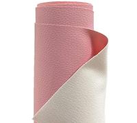 A-Express Simili Cuir à Grain Imitation Cuir Tissu Texturé Vinyle Tissu en cuir Matière Vendu au mètre - Rose clair 1 Mètre 100cm x 140cm