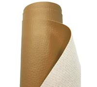A-Express Simili Cuir à Grain Imitation Cuir Tissu Texturé Vinyle Tissu en cuir Matière Vendu au mètre - Beige 2 Mètre 200cm x 140cm