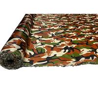 A-Express Tissu en Camouflage ripstop imperméable Camo Matériau pour Vêtements Camp Tente Panneaux de gazebo (Jungle, 1 Mètre 100cm x 150cm)