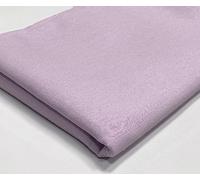 A-Express Tissu en Coton uni - 150 cm de largeur par mètre - Matière en viscose de 150 GSM - Pour la couture, les vêtements, le quilting, la doublure de rideaux - Lilas 1 Mètre