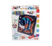 Simba Art und Fun 106374702 Art und Fun Poisson Assiette 18 x 18 cm 700 Sequins Stylo à partir de 5 Ans