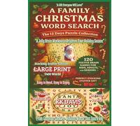 A Family Christmas Word Search: The 12 Days Puzzle Collection: 120 Festive Brain Games for Kids, Adults, and Seniors
