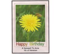 A Farewell to Arms : Widescreen TV. Carte de vœux : Happy Birthday