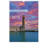 A feast for the eyes - Crete (Wall Calendar 2026 DIN A3 portrait), CALVENDO 12 Month Wall Calendar: Fantastic views of the sea