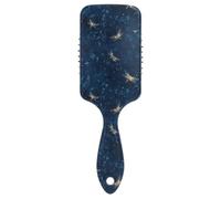 A Few Lovely Fireflies Flew in The Dark Blue Appareil de massage antistatique pour cuir chevelu conçu pour les cheveux longs avec poignée ergonomique cepillo para pelo rizado