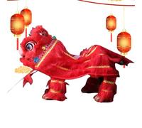 à fil avec tige - Danse de lion - Jouet culturel - Design artistique - Pour fêtes, école, salle de classe, théâtre local, spectacles de famille