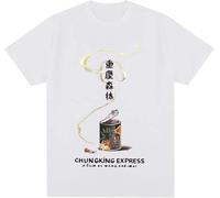 A Film by Wong Kar-wai chungking Express Vintage T-Shirt Cotton Men T Shirt Tee Tshirt Tops White White