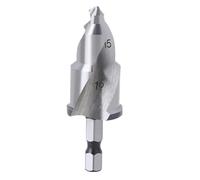 à fraiser conique - Outil d'alésage de tuyaux haute résistance pour métal et PVC | alésoir à changement rapide | Protecteur d'accessoires en PVC, idéal pour la réparation de tube