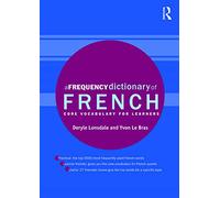 A Frequency Dictionary of French