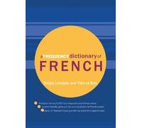 A Frequency Dictionary Of French