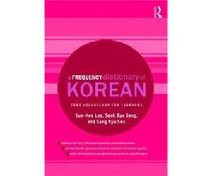 A Frequency Dictionary of Korean by Sang Kyu Seo Inconnu (Auteur)
