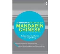 A Frequency Dictionary of Mandarin Chinese - Tony McEnery - Taylor amp Francis Ltd - Livre en Anglais - Hardback Tony McEneryTony McEnery (Auteur)
