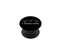 A Friendly Murder Group of Crows Ravens PopSockets PopGrip Adhésif