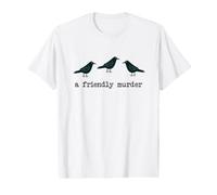 A Friendly Murder Group of Crows Ravens T-Shirt Graphique avec Valeur