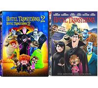 A Fright Vacation for Monsters Hotel Transylvania Double Feature Animated Cartoon Part 1 & 2 with Bonus mini movies DVD Set
