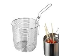 à friture profond - à frire en acier inoxydable, égouttoir à huile de qualité chef | Support français croustillant, pelle à pâtes, outil de friteuse à oignons pour restaurant, cuisine