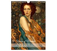 A Fusion of Masters (Wall Calendar 2026 DIN A4 portrait), CALVENDO 12 Month Wall Calendar: Klimt and van Gogh reimagined