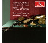 Andrea Gabrieli: Madrigali Et Ricercari A Quattro Voci