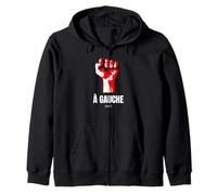 À Gauche 2027 Poing Idée Élections Socialisme LFI Insoumis Sweat à Capuche