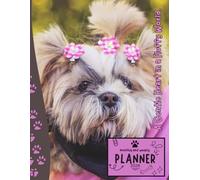 A Gentle Heart in a Fluffy World. | 2026 Planner Lhasa Apso Dog: Dated Weekly and Monthly Page Views With Space For Notes | From Jan to Dec | ... | Perfect For women and girls Dog Lover