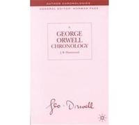A George Orwell Chronology, Author Chronologies J. R. Hammond (Auteur)