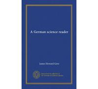 A German science reader (Vol-1)