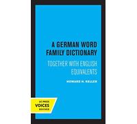 A German Word Family Dictionary