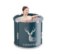 à glace portable - froide pliable pour adultes, bain à remous domestique | récupération autoportante polyvalente pour la relaxation musculaire Thérapie avec vous