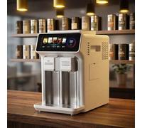 à glaçons de comptoir avec glace pilée et eau fraîche, réservoir de 1,5 l, 12 glaçons en 6 à 10 minutes, 5 réglages, commandes tactiles, remplissage automatique