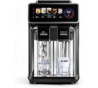 à glaçons de comptoir avec glace pilée et eau fraîche, réservoir de 1,5 l, 12 glaçons en 6 à 10 minutes, 5 réglages, commandes tactiles, remplissage automatique