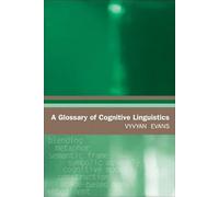 A Glossary of Cognitive Linguistics