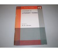 A Glossary of Literary Terms