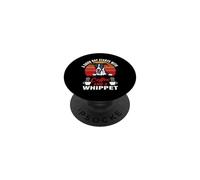 A Good Day Starts with Coffee and A Whippet Dog Lovers PopSockets PopGrip Adhésif