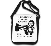 A Good Man Always Knows HIS Limitations Sac à bandoulière Blanc, blanc, Taille unique