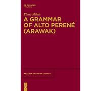A Grammar Of Alto Perené (Arawak)