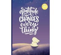 A gratitude journal, Daily routine planner and affirmation, size (7×10in),160 page's, Plans for 80 days