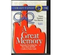 A Great Memory: Remember Everything You Hear, Read, and Study (Smart Audio) by Robert Montgomery (2002-04-01)