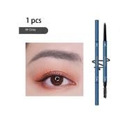 (A Grey)Small Triangle Eyebrow Pencil Waterproof And Anti-sweat Students Long-lasting Not Easy To Decolorize Double-headed Very Fine