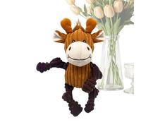 à grincement pour chien Forme Animale en Peluche pour Chiot Joueur